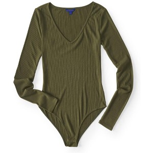 Aeropostale Womens Ribbed Bodysuit Jumpsuit - 1 of 1