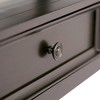 44" Solid Pine Coffee Table with Storage, Two Drawers and Open Shelf, Ideal for Living Room or Family Room - 3 of 4