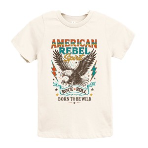 The Juniper Shop American Rebel Spirit Distressed Youth Short Sleeve Tee - 1 of 4