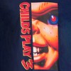 Seven Times Six Child's Play 3 T-Shirt Men's Chucky Close-Up Short Sleeve Tee Blue - 2 of 4