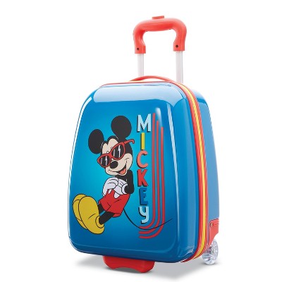 American Tourister Kids' Disney Mickey Mouse Hardside Upright Carry On Suitcase