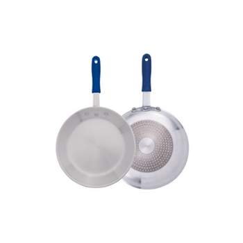 Winco Induction Fry Pan, Aluminum, Stainless Steel Bottom