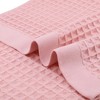 REGALWOVEN Bathroom Hotel Spa 100% Cotton Soft Absorbent Waffle Hand Towel 14 x 30 Inch 2 Pcs - 2 of 4