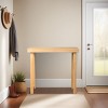 Syemin Console Tables 35.8 Inch Solid Wood Console Table for Entryway, Sofa Table Narrow Entryway Table, Behind The Couch, Brown, 35.8"*12"*31.9" - 2 of 4