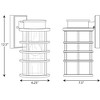 Progress Lighting, Port Royal, 1-Light Wall Lantern, Black, Clear Glass Shade - 2 of 4