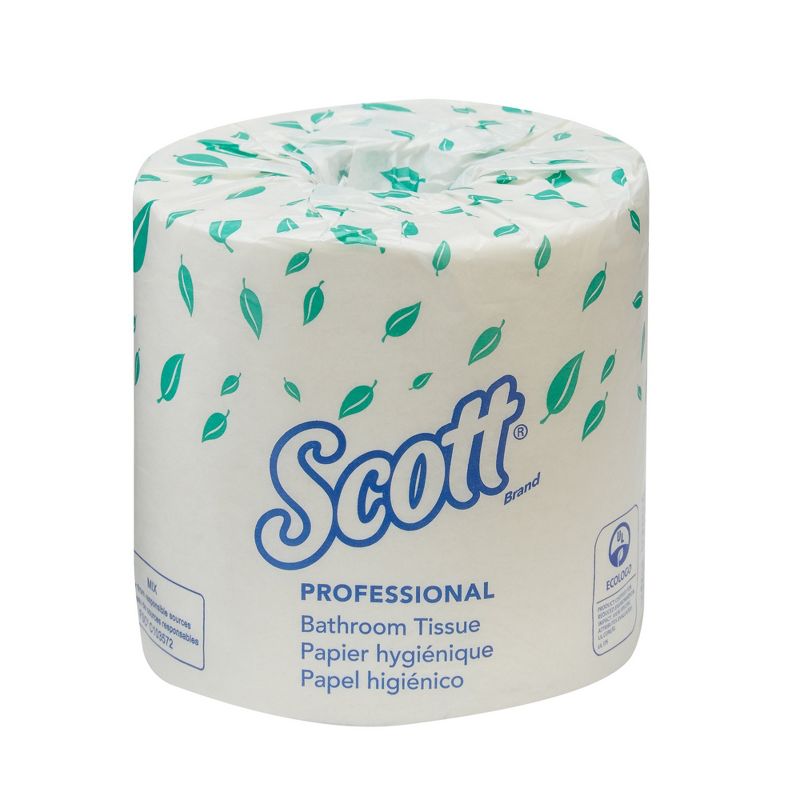 Scott Essential Toilet Paper, 2-Ply Bath Tissue 80 Count, 3 of 5