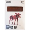 Little & Wood Woodlet Moose 3D Wooden Puzzle Kit, Easy Assembly, Ages 6+ - 3 of 4