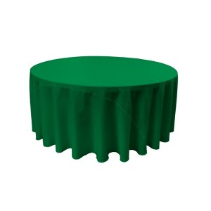 Slickblue Polyester Poplin Round Tablecloth 41 Different Colors 7 Sizes - 1 of 1