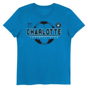 MLS Charlotte FC Girls' Short Sleeve Crew Neck T-Shirt - 1 of 1