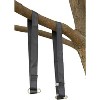 PLAYBERG Hanging Black Nylon Straps with Metal Carabiners, Set of 2 - 3 of 4