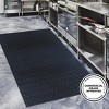 A1HC All Purpose Rubber Extra Drain 70% Floor Mat 41"X61" with Holes for High Traffic Area Mat Black - 2 of 4