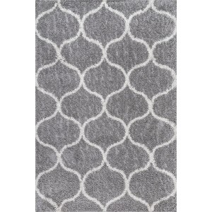 Nuloom Malika Soft & Cozy Trellis Shag Indoor Area Rug - 1 of 4