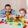PICASSO-TILES 100 PC Safari Animal Theme Hedgehog Building Blocks Set, STEM Toys for Kids 3+ - 2 of 4