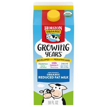 Horizon Organic Growing Years 2% Milk with DHA Omega-3 - 0.5gal