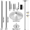 Yaheetech Adjustable Portable Dance Pole - 3 of 4
