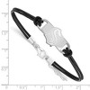 Black Bow Jewelry Sterling Silver Seattle Kraken NHL charm Bracelet 7 Inch - 2 of 3