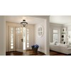 Quoizel Lighting Adelaide 3 - Light Semi-Flush Mount in  Matte Black - 2 of 4