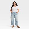 Women's High-Rise Easy Barrel Ankle Jeans - Universal Thread™ - 3 of 3