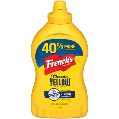 French's Yellow Mustard Classic - 20oz - image 1 of 3