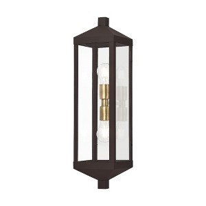 Livex Lighting Nyack 2 - Light Wall Light in  Bronze - 1 of 2