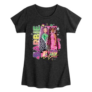 Girls' - Barbie - Barbie Y2K- Girls Fitted Short Sleeve Graphic T-Shirt Fitted Short Sleeve Graphic T-Shirt - 1 of 4