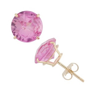 Designs By Gioelli 10K Gold Gemstone Stud Earrings - 1 of 2