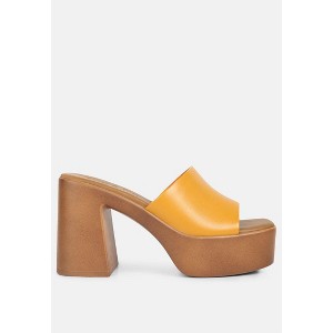 Slip On Block Heel Sandals - 1 of 4