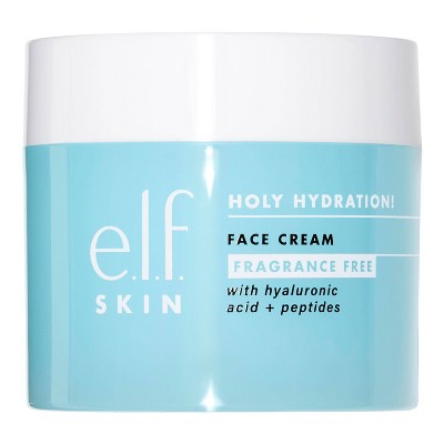 E.l.f. Holy Hydration Face Cream Fragrance Free - 1.8oz : Target