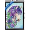 Trends International Sheena Pike - Gypsy Violet Horse Framed Wall Poster Prints - 3 of 4