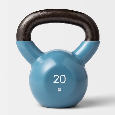 Kettlebell, 10 kg, light blue buy online