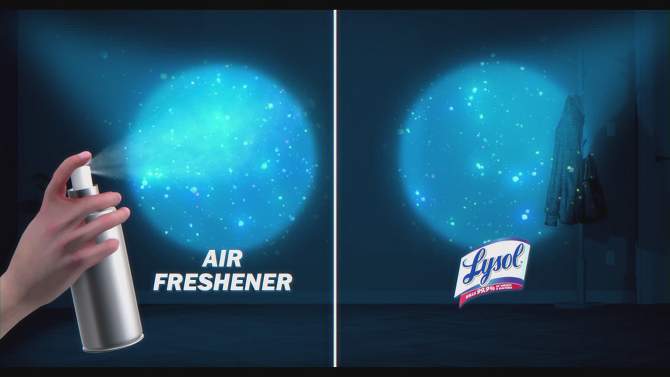 Lysol Air Sanitizing Spray - Light Breeze - 10oz, 2 of 14, play video