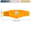 Unique Bargains Riding Bike Bicycle Warning Reflector Road Spoke Lights Bike Accessories Bicycle Rim Reflective Tape Yellow 4pcs - 3 of 4