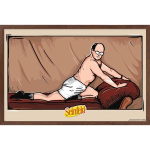 Trends International Seinfeld - The Art Of Seduction by George Costanza Framed Wall Poster Prints - 1 of 4