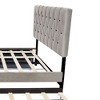 ORRD Queen Upholstered Storage Bed with Trundle - No Box Spring Needed, Modern Platform Bed with Pull-Out Drawers for Extra Space（Beige） - 4 of 4