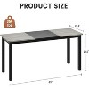 63 x31.5 Inch Computer Desk, Modern Simple Computer Desk, Metal Frame, for Home, Office, Study - 2 of 4