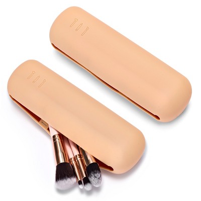 Sorbus Travel Cosmetic Makeup Brush Holder - Portable & Waterproof Silicone Organizer