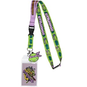 Teenage Mutant Ninja Turtles Character Design ID Badge Holder Lanyard, Donatello - 1 of 4