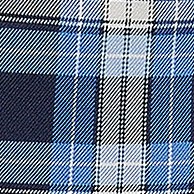 clear blue plaid