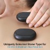 SereneLife 2 Pcs. Large Basalt Massage Stones with Travel Bag - Heated Stone Massage for Stress Relief, Muscle Tension, and Pain Relief - 4 of 4