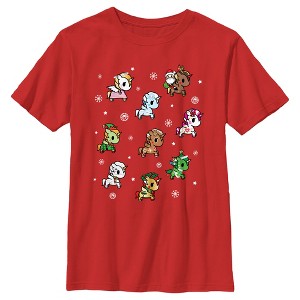 Boy's Tokidoki Holiday Unicornos T-Shirt - 1 of 4