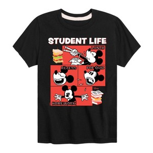 Boys' - Disney - Student Life Short Sleeve Graphic T-Shirt - 1 of 4