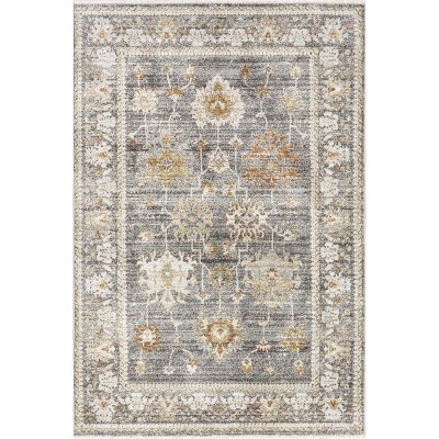 Nuloom Bodhi Bordered Medallion Fringe Indoor Area Rug