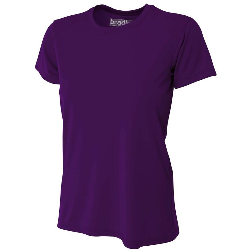 Bradley Women's Casual Fit Short Sleeve Rash Guard Swim Shirt with UV Protection, 1 of 2