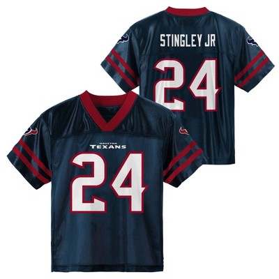 NFL Houston Texans Toddler Boys' Short Sleeve Stingley Jr Jersey - 2T