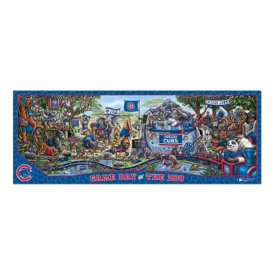 MLB Chicago Cubs Game Day at the Zoo Jigsaw Puzzle - 500pc_1