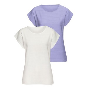 Women's 2 Pk Casual T-Shirts - LASCANA - 1 of 4