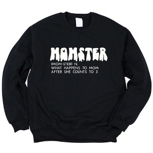 Simply Sage Market Women's Graphic Sweatshirt Halloween Momster Defintion - 1 of 4
