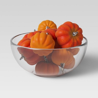 12pc Harvest Pumpkin Vase Filler Orange - Threshold™