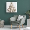 Canvas Wall Art - Sasha 'Seaside Christmas I' Wall Art for Living Room, Bedroom, or Office Décor by Trademark Fine Art - 14 x 14 Inches - 4 of 4