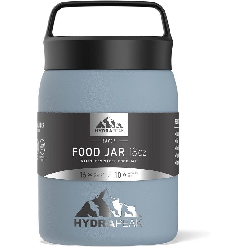 Hydrapeak 18 Oz Vacuum Insulated Stainless Steel Food Thermos Hot And Cold Food Jar, For Soup, Office, Outdoor, 2 of 8